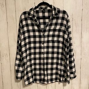 Checkerboard flannel